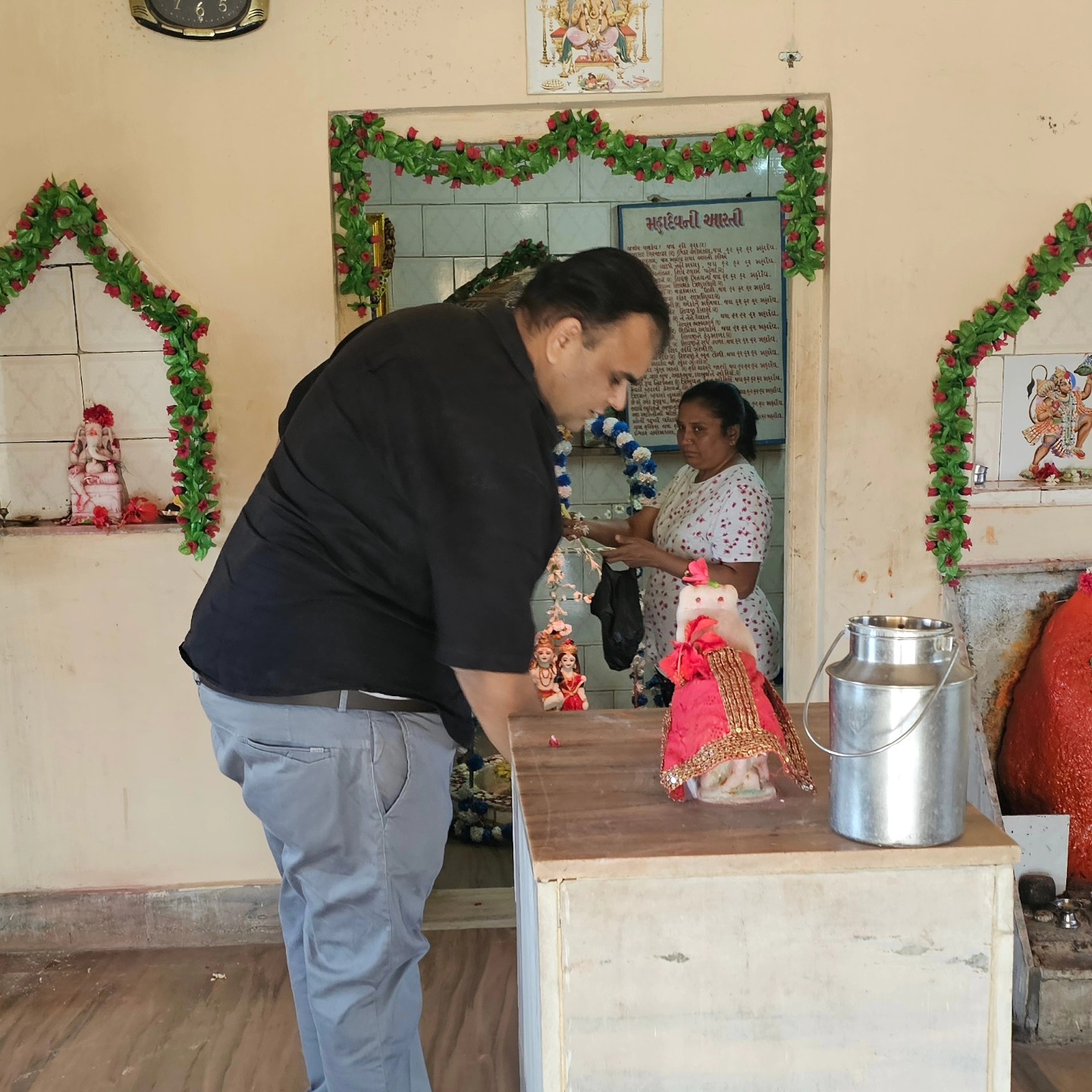 શિવરાત્રીના પાવન દિવસે મારા ગામ કાની-આટીયા ફળીયામાં આસુતોષ મહાદેવના દર્શન કર્યા.